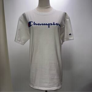 Champion White Men's T-Shirt Size M